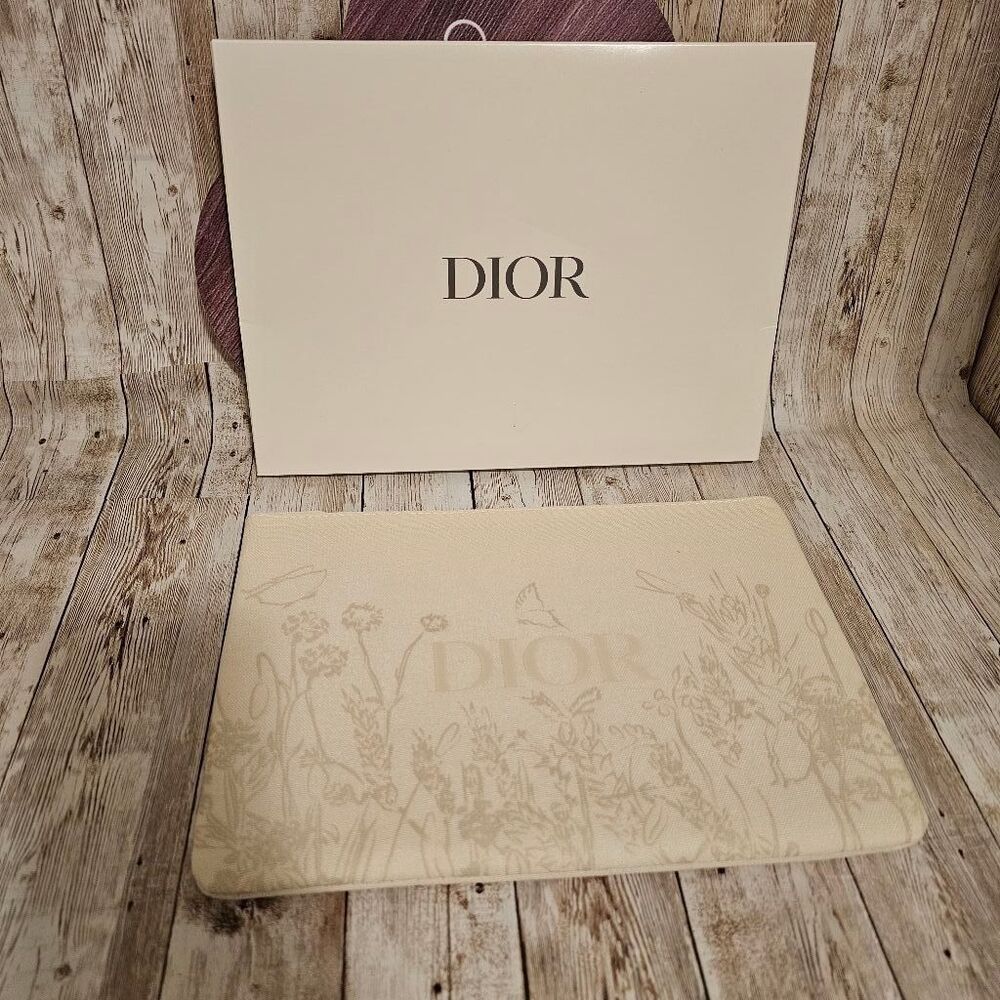 Dior Beige Pouch Bag